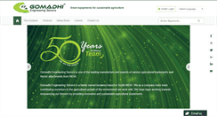 Desktop Screenshot of gomadhi.com